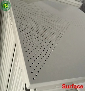 Plafonds en aluminium pour bureaux, imperméables, perforés, en plaques de plâtre, système 600x600, plafonds modernes, nouveau modèle - Product Image 3