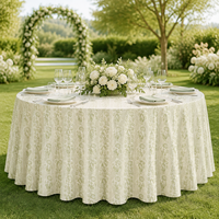 Nappe de table rectangulaire en polyester à motif personnalisé, prix d'usine, vente en gros, pour événements extérieurs et location de fêtes