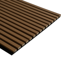 Panneau acoustique MDF sur mesure, résistant à l'humidité et imperméable, pour hôtel et bureau, insonorisation, design moderne, style graphique