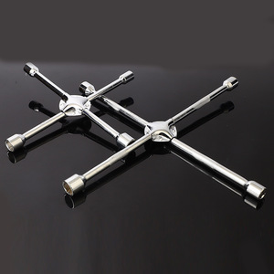 Clé à écrous robuste 4 voies de <span class=keywords><strong>18</strong></span> <span class=keywords><strong>pouces</strong></span> pour roues de voiture - Product Image 1