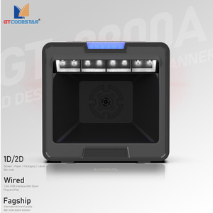 GTCODESTAR gömülü QR kod okuyucu USB barkod okuyucu 2D masaüstü barkod tarayıcı envanter için kablolu QR kod tarama platformu - Product Image 1