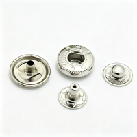 Boutons-pression en cuivre métallique haut de gamme, quatre parties, petits, mini, blancs, sans couture, pour vêtements de poupées DIY, petits portefeuilles, Zhejiang