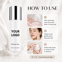 Sérum Visage Lait Éclatant Hydratant 100ml – Léger, Adoucit les Peaux Sèches, Fini Frais et Rosé – Soin Visage en Promotion