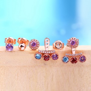 Offre Spéciale Pierres Précieuses Micro Réglage 925 <span class=keywords><strong>Argent</strong></span> Or Jhumka Boucles <span class=keywords><strong>D</strong></span>'oreilles Design Avec <span class=keywords><strong>Prix</strong></span> - Product Image 4