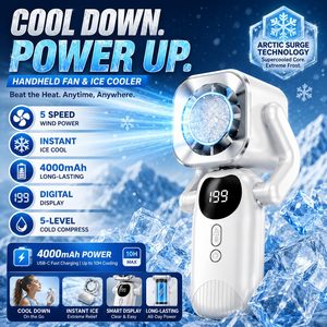 Nuevo Ventilador de Mano 2026, Ultra Silencioso, 199 Velocidades, Enfriamiento Rápido, USB, Portátil, Mini Ventilador de Mano para Exteriores - Product Image 3