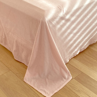 Ensemble de literie chaud d'hiver de luxe épaissir vison polaire housse de couette drap de lit et taies d'oreiller housse de couette