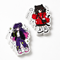 Individueller Cooler Anime-Mädchen Aufkleber Wasserfester Vinyl-Sticker für Laptop Wasserflasche Skateboard Personalisierte Sticker-Kollektion