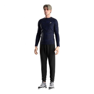 Vêtements de sport pour hommes, design tendance, sans marque, t-shirt de sport à manches longues, compression, pour la salle de sport - Product Image 6