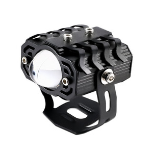 <b>Led</b> External Headlight 1 Lens Front For Motorcycle Retrofit Upgrade Dual Beam <b>Spot</b> Light - Product Image 2