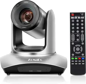 FoMaKo FMK20UH Video Camera For Zoom Skype YouTube 20x Zoom HDMI USB Conference Room Zoom Live Streaming Webcam PTZ Camera