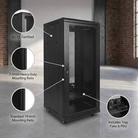 Gabinete de Servidor TBS 18U Extra Profundo de 19 Pulgadas y 900 mm, Rack Extendido para Centro de Computación de Borde y Nodo IT Profesional Industrial