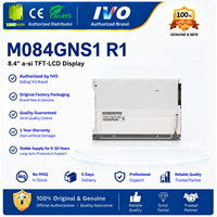 Modul LCD Panel Layar Lebar IVO M084GNS1 R1 8.4 Inci 800x600 SVGA 350 Nits 20 Pin LVDS Tahan Suhu Tinggi