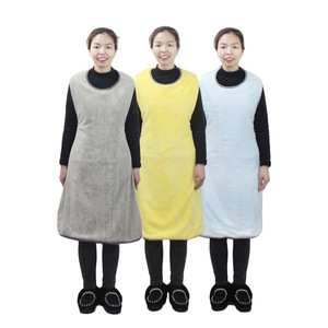 Coral Fleece <b>Pet</b> <b>Bathing</b> Apron Absorbent Waterproof For Cat Dog <b>Cleaning</b> Supplies - Product Image 4