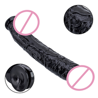Super énorme gode réaliste en PVC grand avec une forte aspiration godes longs pas cher jouets pour adultes pour femme Sex Shop