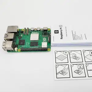 Resmi Raspberry Pi 5 Cortex-A76 Linux 4GB 8GB dibuat di Inggris asli dan asli Raspberry Pi 5 4gb 8gb dalam persediaan