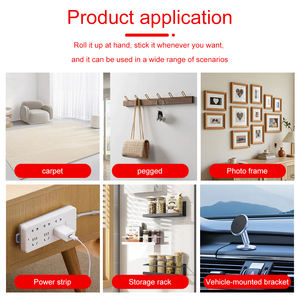 เทป 3 มม. ขนาดสั่งทำพิเศษ แผ่นสติกเกอร์วงกลม EVA แบบหนา ทนทาน แผ่นกาวสองหน้าแบบนาโนอะคริลิก ตัดตามรูปทรง - Product Image 4