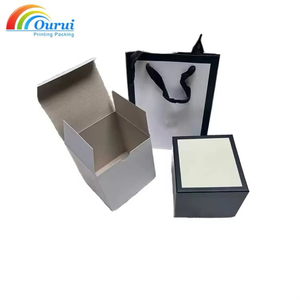 High Quality OEM Factory Watch Packaging Box Customized Logo Certificate Card Holder Display Black Velvet Material - Product Image 2