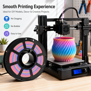 Filamento de PLA Seda WEICHI para Impresora 3D, 1.75mm, Color Caramelo, 1kg (2.2lbs) - Product Image 1