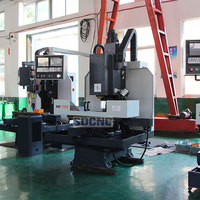 Machine de fraisage verticale CNC XK7124 |   600x400x500mm Voyage |   Prêt pour 3/4 axes |   Broche BT30 |   pour pièces de précision