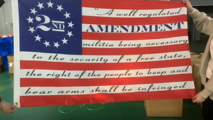 Bandiera Nazionale degli Stati Uniti a Doppia Stampa ad Alta Risoluzione, Bestseller per Esaltare il Sentimento Patriottico - Product Image 4