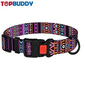 Collar para perro diseño azteca con hebilla ajustable y separable para perros pequeños, medianos y grandes - Product Image 2