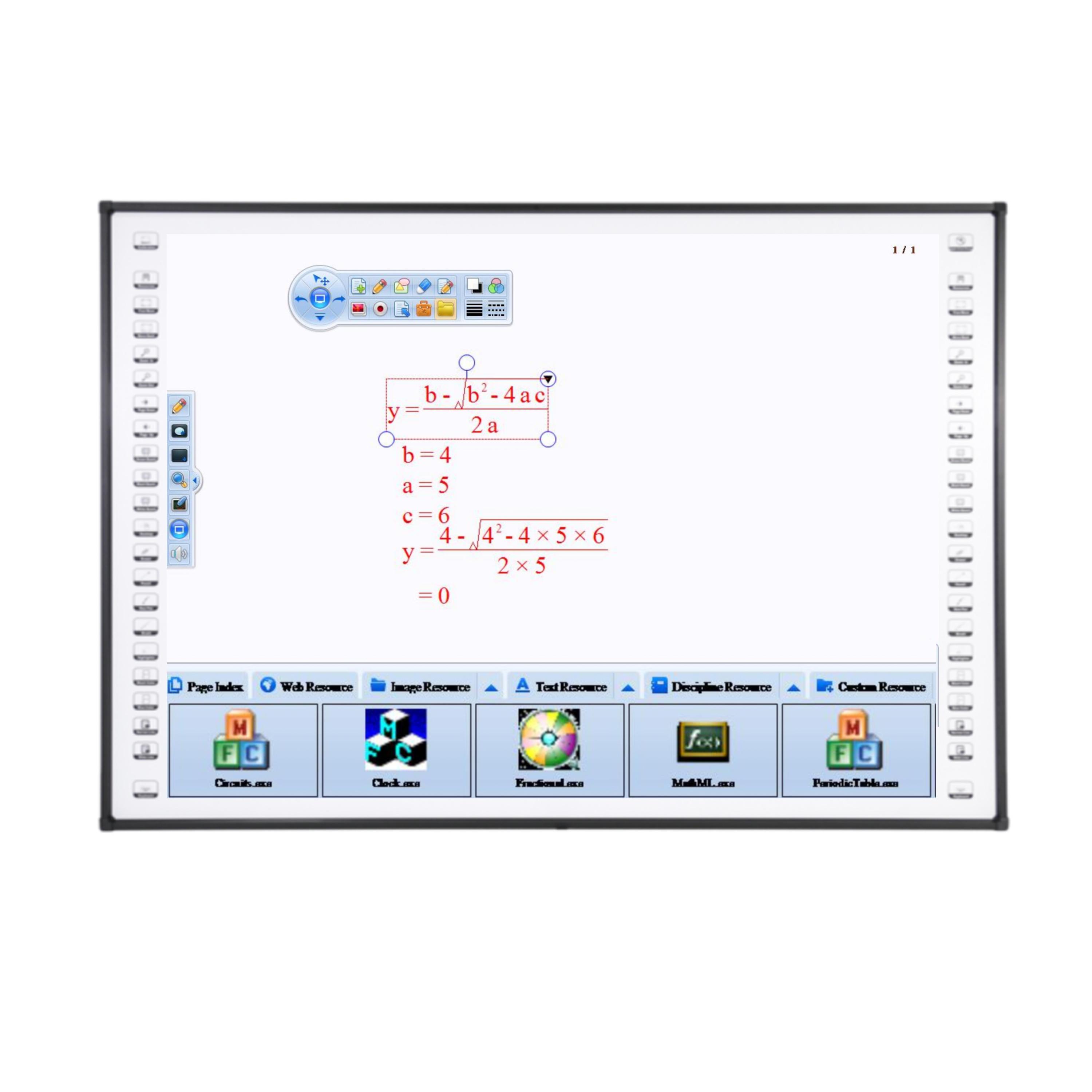 63-<strong>120</strong> <strong>Inch</strong> Interact Whiteboard Smart <strong>TV</strong> Monitors Board Interactive Flat Panel with Projector for K-12 School