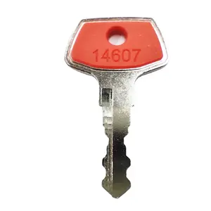 Thiết Kế lại Nhựa Đầu 14603 14607 14707 14657 Cho Jcb Bomag Terex Mini Máy Xúc New Holland Xây Dựng Key Chìa Khóa Đánh Lửa