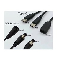 Cable de extensión de alimentación CC de 5,5 x 2,1 mm, conectores macho a macho, cable adaptador para cámara CCTV de 12 V, 1M/3M/5M/10M/20M