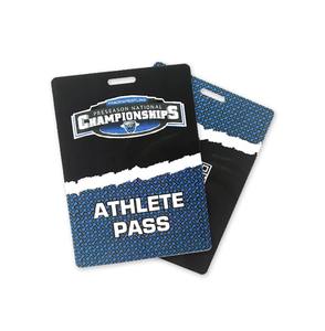 Personalizado <span class=keywords><strong>PVC</strong></span> RFID doble cara foto perforadora credencial tarjeta exposición evento pase tarjeta - Product Image 1