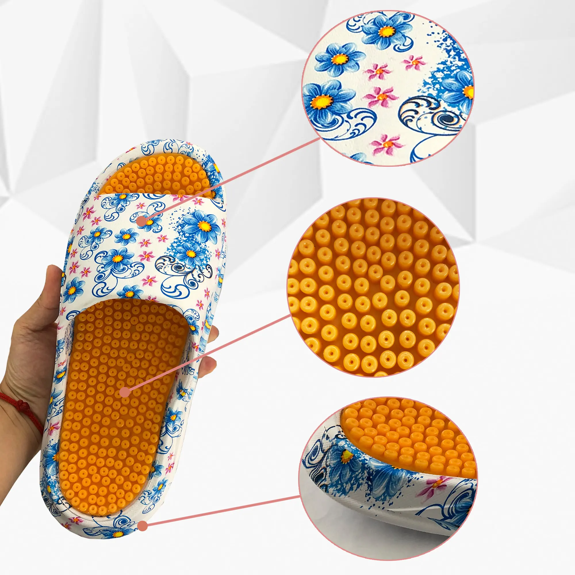 Nieuwe Eva Slippers Bruids Slippers Bruiloft Slipper Ornamenten