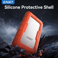 EAGET G91 1TB Disco Duro Externo Resistente al Polvo, Agua y Golpes para Portátil USB3.0 5Gbps, Disco Duro Portátil HDD