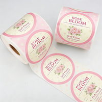 Étiquettes en rouleau ECO autocollantes pour l'emballage et l'image de marque des produits, impression personnalisée