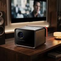 Projecteur d'écran à courte focale A35S Smart Home Cinéma Vidéo Laser LED Extérieur Mini Portable Ultra Android 14 Wi-Fi
