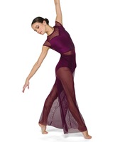 Vêtements de performance haut de gamme, robe lyrique sexy pour femmes et costume de danse de salon et de flamenco pour enfants, robe d'entraînement de qualité supérieure en vente