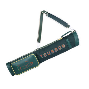 Bolsas de Golf Plegables Vintage, Bolsas de Transporte de Golf de Nailon y Cuero Portátiles para <span class=keywords><strong>Domingos</strong></span> - Product Image 1