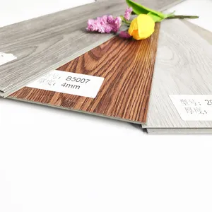 Waterproof Vinyl Plank Flooring High UV Protection Waterproof Click Lock SPC Plastic 4mm Vinyl Plank Flooring Wood Parquet Flooring