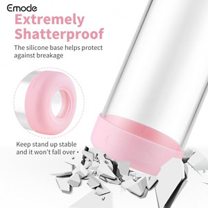 Emode 2025 New Arrive Bouteille de thé en verre borosilicaté portable de 20oz avec infuseur et poignée - Product Image 5