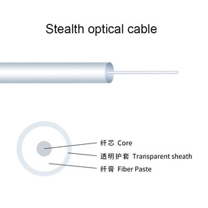 Zxofc tàng hình cáp quang chống nhiễu FPV drone 5km 10km g657a2 sợi cáp UAV Hệ thống thông tin liên lạc - Product Image 3