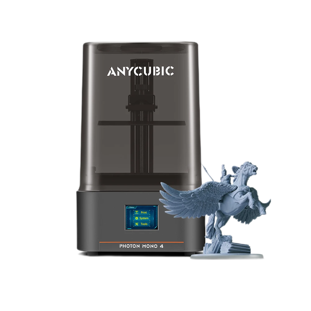 Anycubic Photon Mono 4 10K LCD Resin 3D Printer with Auto Resin Filling for Dental & Medical