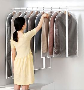 Housse de protection transparente promotionnelle pour vêtements, sac anti-poussière imperméable pour manteaux et costumes, sac de rangement suspendu pour vêtements - Product Image 5