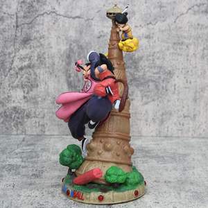 Alta calidad GK Battle stance Increíble Fairy Tower Escena modelo DBZ Super Saiyan Anime Figura Tao Pai Vs son Goku - Product Image 5