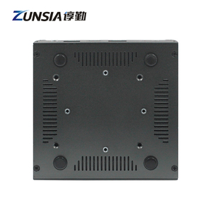 Zunsia Celeron J1900 <span class=keywords><strong>Atom</strong></span> E3845 Pfsense pare-feu Mini PC 6 2.5G Lan 1 * COM RS232 DDR3 8GB routeur industriel sans ventilateur Nano Mini PC - Product Image 5