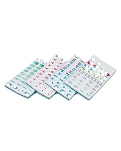 <span class=keywords><strong>Oh</strong></span> <span class=keywords><strong>My</strong></span> Luxury Modern - Juego de Mahjong Acrílico Azul de Cuatro Capas con Fichas Personalizadas para Fiestas y Venta al por Mayor - Product Image 4