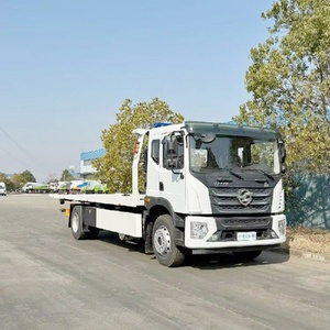 Heavy Duty Wrecker <b>Truck</b> 4x2 6x4 10Ton 12ton Sliding Platform Wrecker Tow <b>Truck</b> New Condition <b>Flatbed</b> Recovery Vehicle - Product Image 1