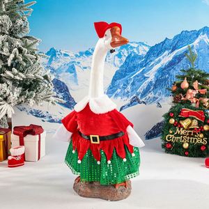 Tenue de Noël pour canard de 23 pouces, motif Père Noël, en polyester rayé, best-seller transfrontalier, vêtements pour animaux de compagnie - Product Image 2