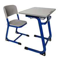 Table d'écriture et chaise de bureau de lecture de bibliothèque de collage bon marché fabricant