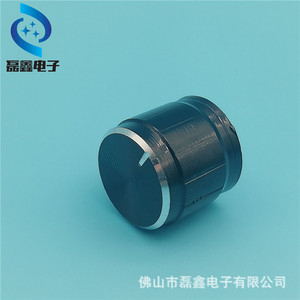 ลูกบิดอะลูมิเนียมอัลลอยด์ Leixin ขนาด 13x11 มม. สำหรับโพเทนชิโอมิเตอร์แบบหมุน สีดำ พร้อมรูขนาด 6 มม. - Product Image 3