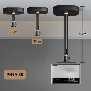 Support de projecteur Supports de <span class=keywords><strong>plafond</strong></span> pratiques Plusieurs appareils Contrôle mécanique 48cm Capacité de 15kg pour projecteurs lourds - Product Image 5