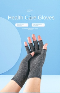 Wholesale Half Fingers Breathable Thin Semi-Finger Driving <b>Glove</b> Sunscreen Anti-Uv <b>Fingerless</b> Elasticity - Product Image 5