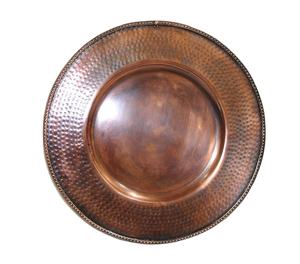 Assiette de présentation décorative en métal, design moderne et luxueux, nouveau design, aspect haut de gamme, pour la décoration de la maison et l'utilisation en cuisine, les fêtes - Product Image 3